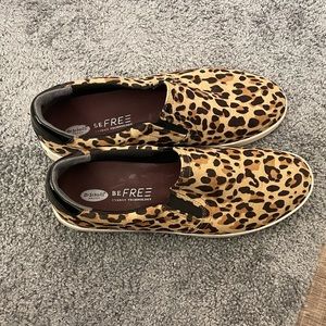 Dr. Scholl’s Leopard Madison Slip On Sneakers